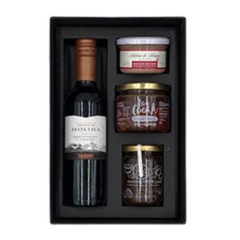 Caja diseñada con troquel para productos