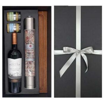 Caja diseñada con troquel para productos