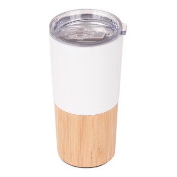 Mug térmico acero + Bamboo