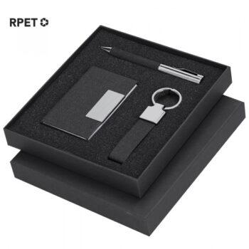 Set Tarjetero, boligrafo y llavero