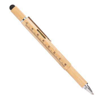 Bolígrafo con Regla y Destornilladores