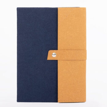 Libreta tapas en fibra de trigo.